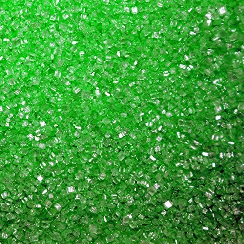 100g Green Edible Sugar Cake Sprinkle Topping Disney Princess Ariel