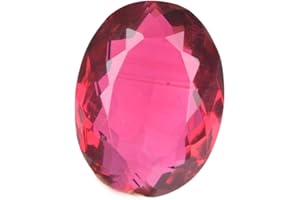 REAL-GEMS Loose Gemstones For Jewelry Making 49.10-108.00 Carat. Gems Oval Cut Citrine | Amethyst | Topaz | Alexandrite | Tourmaline | Aquamarine Crystal Jewelry For Women And Men