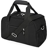 SeaRock 14 inch Small Gym Bag for Men & Women, Mini Duffle Bag for Travel Sports, Lightweight Carry On Duffel Bag, Black