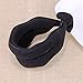 Pack of 2 Magic Beauty Hair Hairstyle Foam Sponge Donut Maker Ponytail Bun Maker Twister Tie Upgraded 2.0 (Black)
