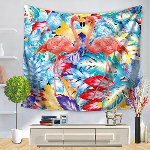 Tapestry Flamingo Flower Series Home Wall Mount Carpet