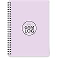 The Gym Log - The perfect logbook to record all your workouts - 8.3 x 5.8 inches with 104 pages and space for 100 workouts