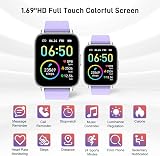 Motast Smart Watch Fitness Tracker 1.69 inch Heart Rate Sleep Monitor IP68 view 2