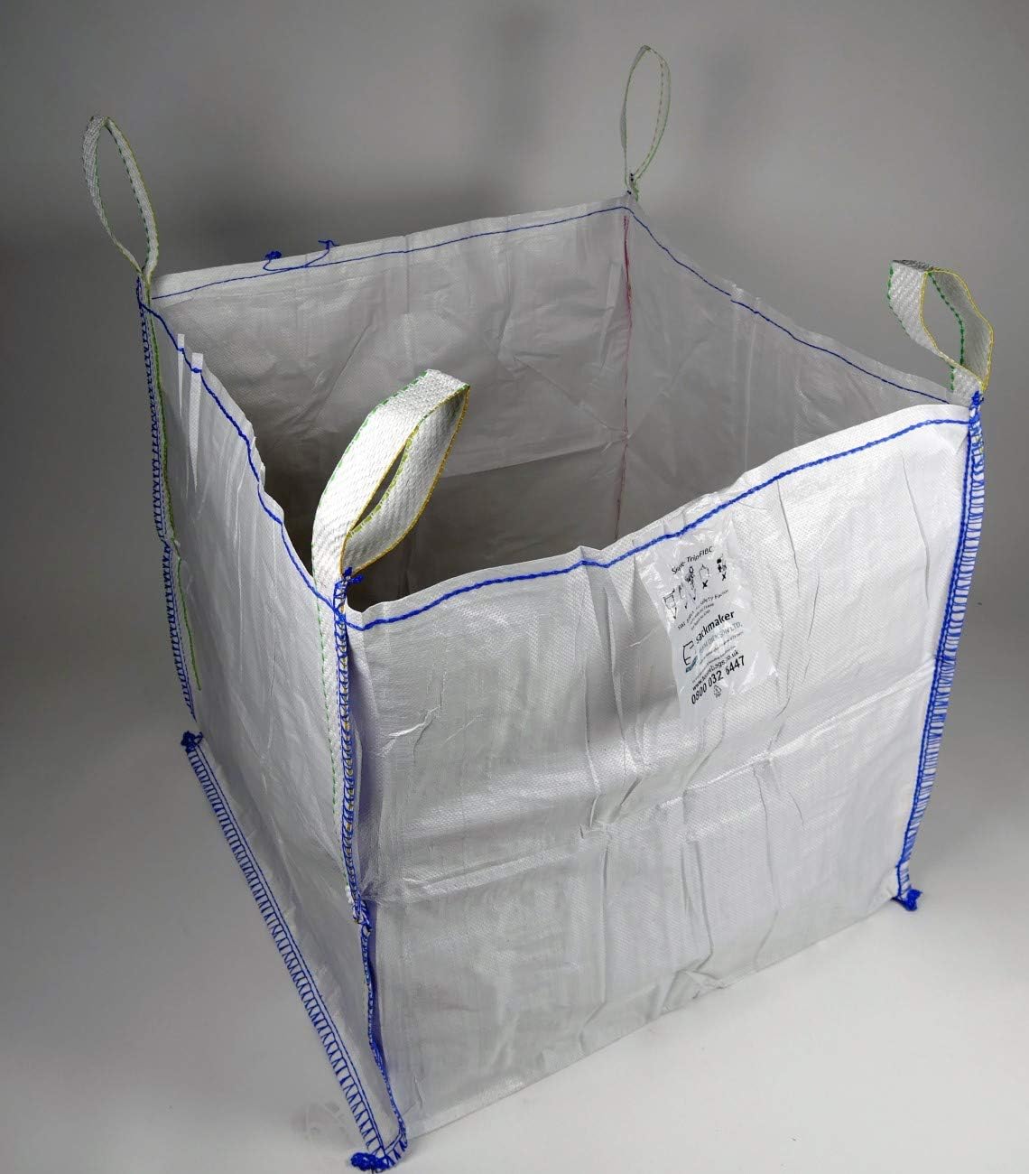 sackmaker FIBC Bulk Bag, One Tonne Builders Bag, Heavy Duty Garden Waste Bag Extra Large - Image 3
