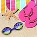 Swimtastic Swim Goggles (Purple) with Free Bonus Ear Plugs - Fog Resistant with UV Protection For All Day Comfort and Clarity ~ Fits Men, Women or K