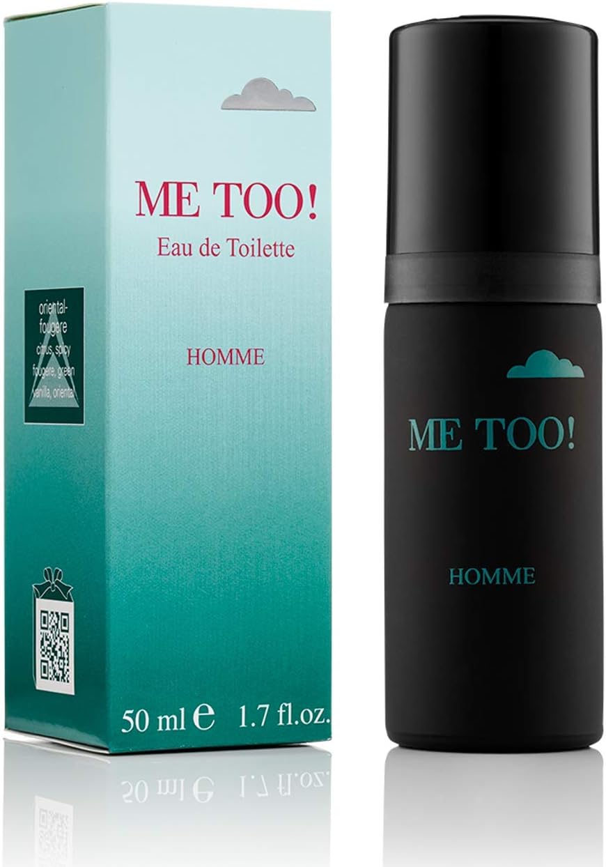 Milton-Lloyd Me Too Homme - Fragrance for Men - 50ml Eau de Toilette, 50 ml (Pack of 1)