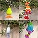 DreamWorks Trolls Ornament Figure Set of 12