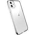 Speck iPhone 11 Clear Case - Drop Protection & Scratch Resistant, Anti-Yellowing & Anti-Fade with Dual Layer Protetective, Slim, Transparent Design - Crystal Clear iPhone 11 Cases - GemShell