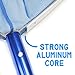 Heavy-Duty Aluminum Pool Rake Head with Deep Bag - Standard 1.25