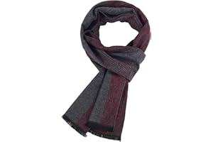 NTLWKR Mens Scarf Winter Fashion Classic Formal Scarf Long Soft Warm Scarves for Men