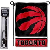Toronto Raptors Garden Flag with Stand Holder