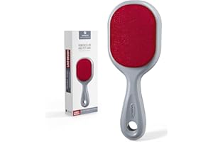 VASSON Double-Sided Lint Brushes, Classic Velvet Brush for Furniture and Clothing, Ideal for Pet Hair Removal