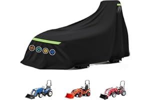 Heavy Duty Waterproof Tractor Cover for Kubota Grand L Series L5060 2013-Present, 420D Oxford Outdoor Cover for Compact Utili