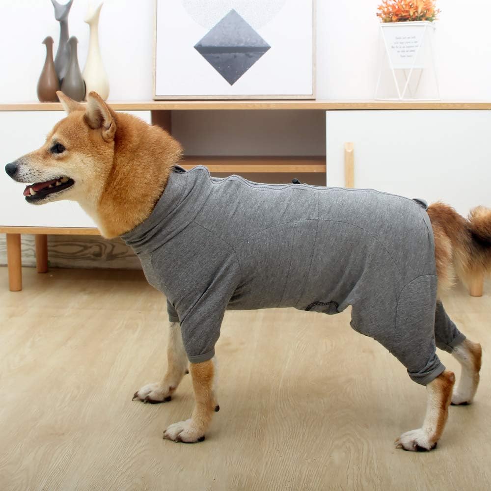 Dog Surgical Recovery Suit Thunder Shirts for Dogs Long sleeve Keep Dog