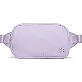 Pander Mini Belt Bag – Ultra Compact, Fits 6.7” Phone, Lipstick, Earbuds, Essentials, Small Crossbody Waist Purse, Lilac Purple