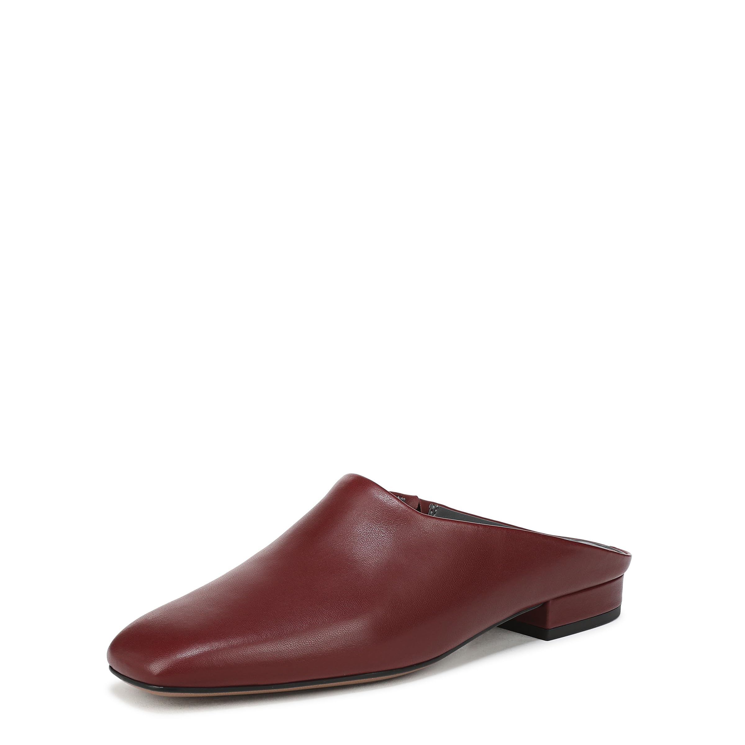 Franco Sarto Women’s Daley Mule Bordo Red Leather 8.5 M