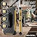 Evocel Trio Pro Series Phone Case Compatible with V20 (2016 Release) with Belt Clip Holster and Kickstand, Gold Medal