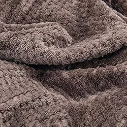 Fuzzy Throw Blanket, Plush Fleece Blankets for