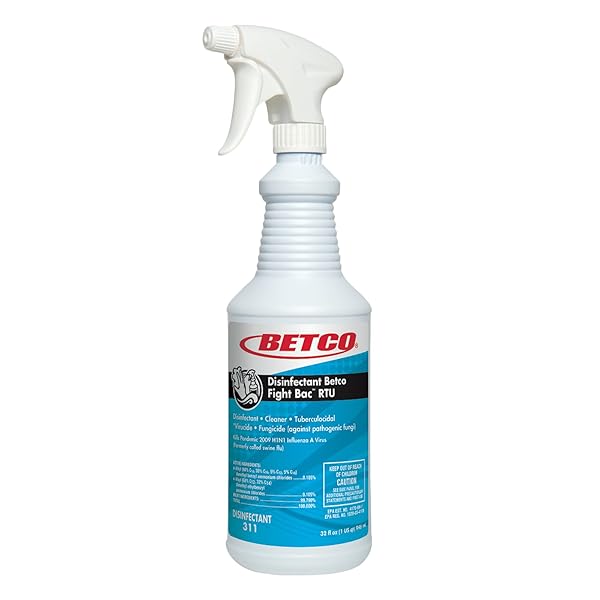 BETCO® FIGHT-BAC RTU DISINFECTANT, PLEASANT SCENT, 1-QUART, 1 EACH