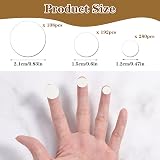 Abeillo 580 Pcs White Screw Hole Covers 12mm 15mm 21mm Self Adhesive view 2