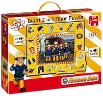 Jumbo Fireman Sam Floor Puzzle (53 Pieces)
