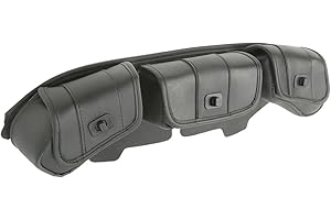TCMT Windshield Saddle 3 Pouch Bag Fits For Harley Touring Electra Glide Street Glide Tri Glide Ultra Classic 1996-2013