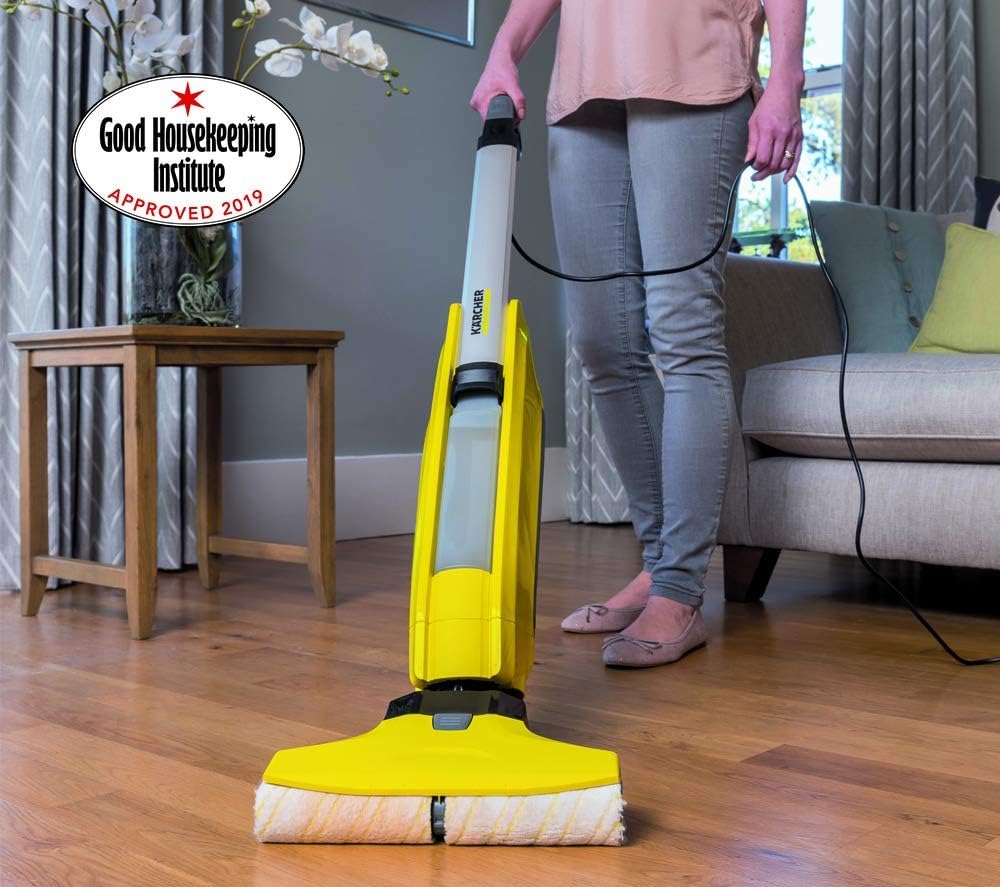 Kärcher FC 5 Hard Floor Cleaner - Corded Floor Cleaner is the Easy Way to Wash Your Floors and Vacuum up Light Debris Simultaneously - Image 3