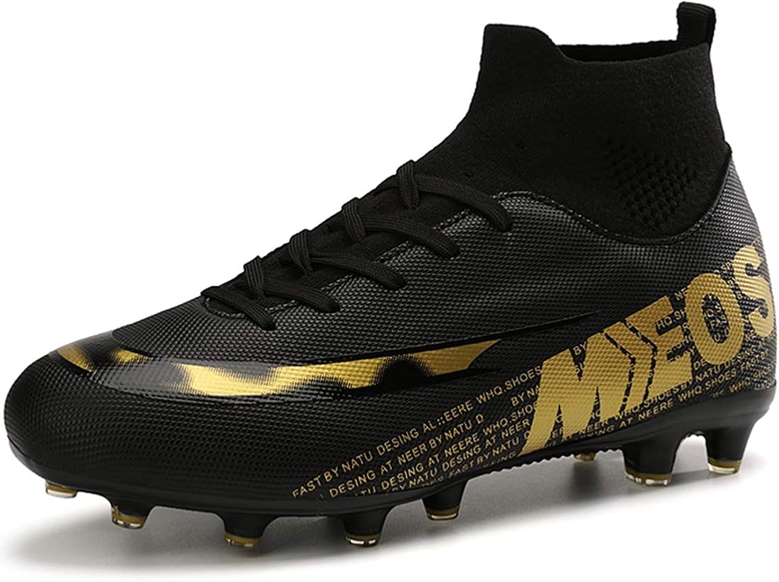 LIANNAO Botas de Fútbol para Hombre Spike Aire Libre Profesionales