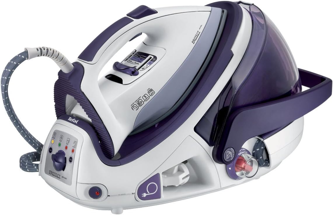 Tefal Protect GV9360 Steam Generator, Anti Scale, 1.8 Litre Water Tank