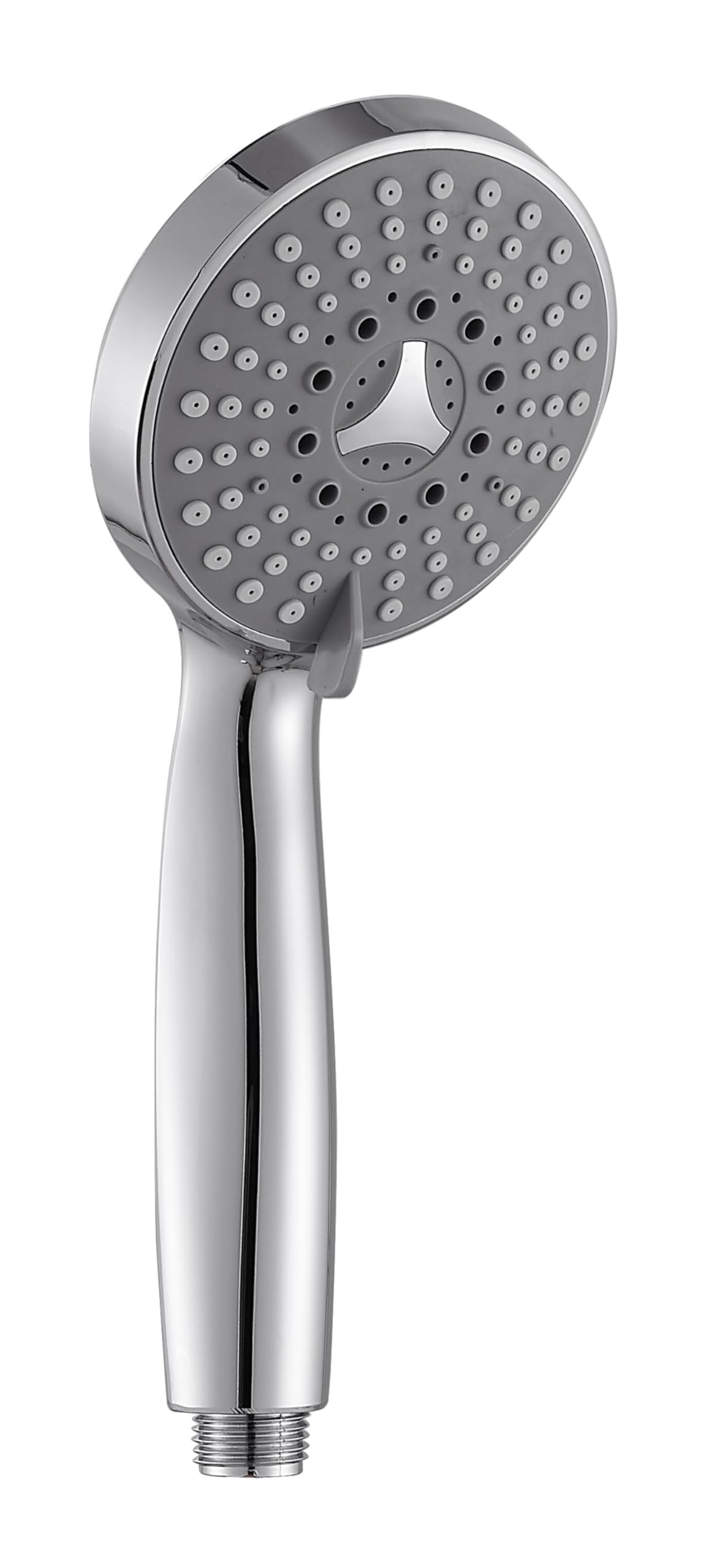 Wirquin 60720774 Zen 4 Jet Chrome-Plated Shower Head with Stop-Jet