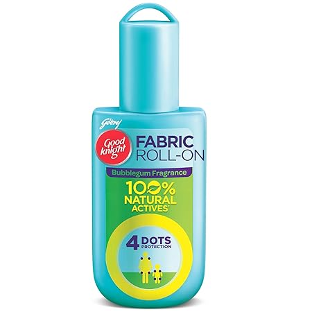Goodknight Mosquito Repellent Fabric Roll On - 8ml (Bubble gum Fragrance)