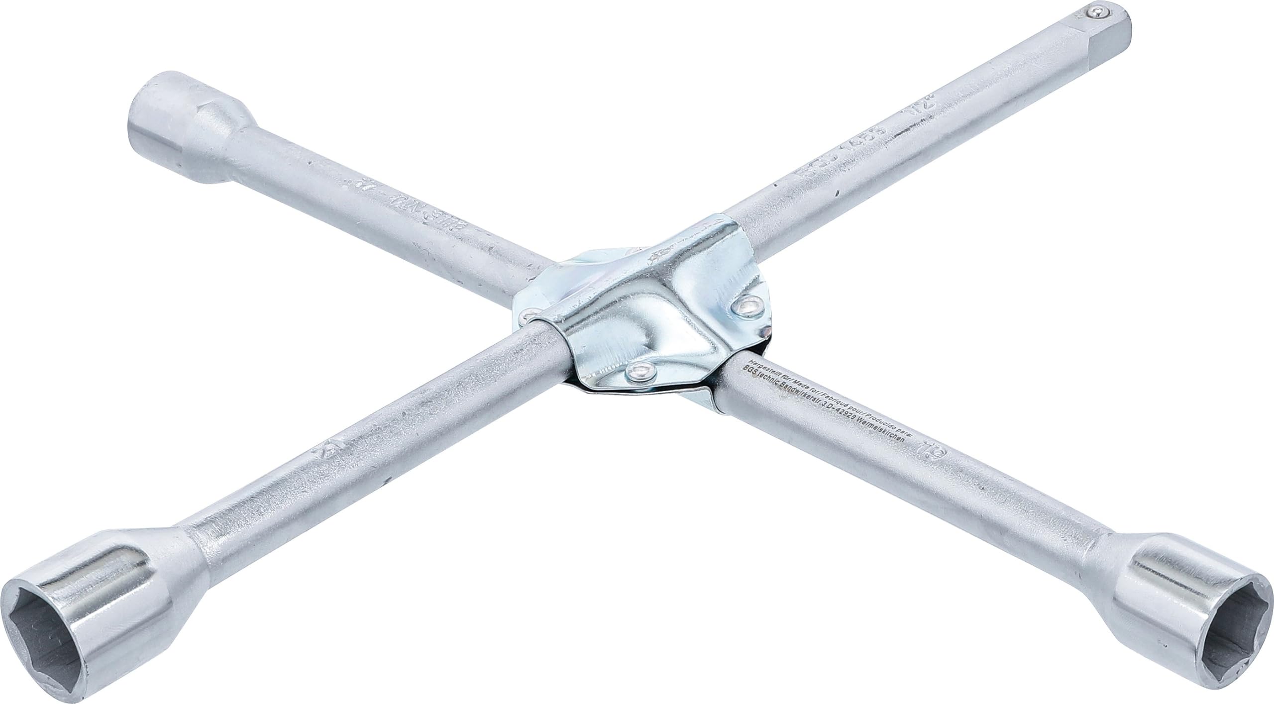 BGS 1459 | Wheel Wrench | for Cars | Square | 17 x 19 x 21 x 12.5 mm (1/2")