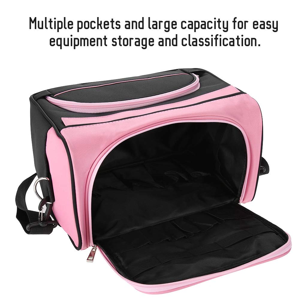 Carrying Bag Large Capacity Pro Hairdressing Hair Equipment Salon Tool Carrying Bag Travel Storage Case Bag (1#) : Beauty