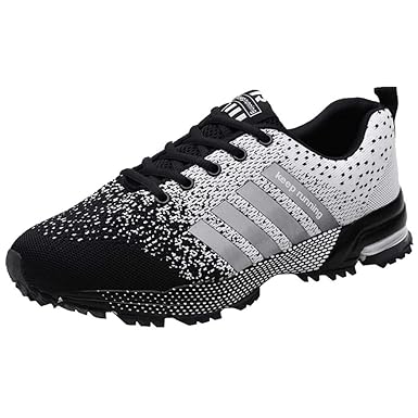 YEARNLY Damen Herren Laufschuhe Sportschuhe Turnschuhe Trainers Running Fitness Atmungsaktiv Sneakers