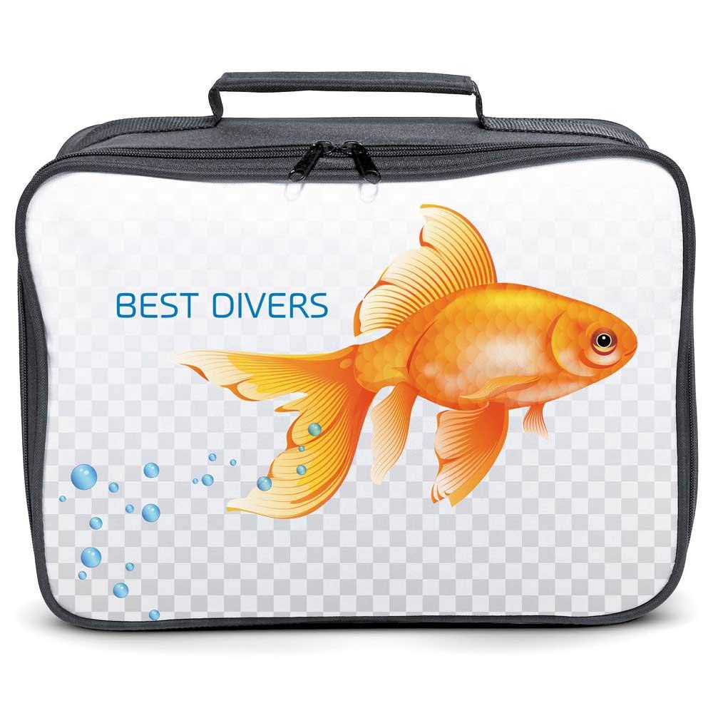 Best divers BAG Optical Rectangular 25X34X12 cm, Unisex Adult, Black,