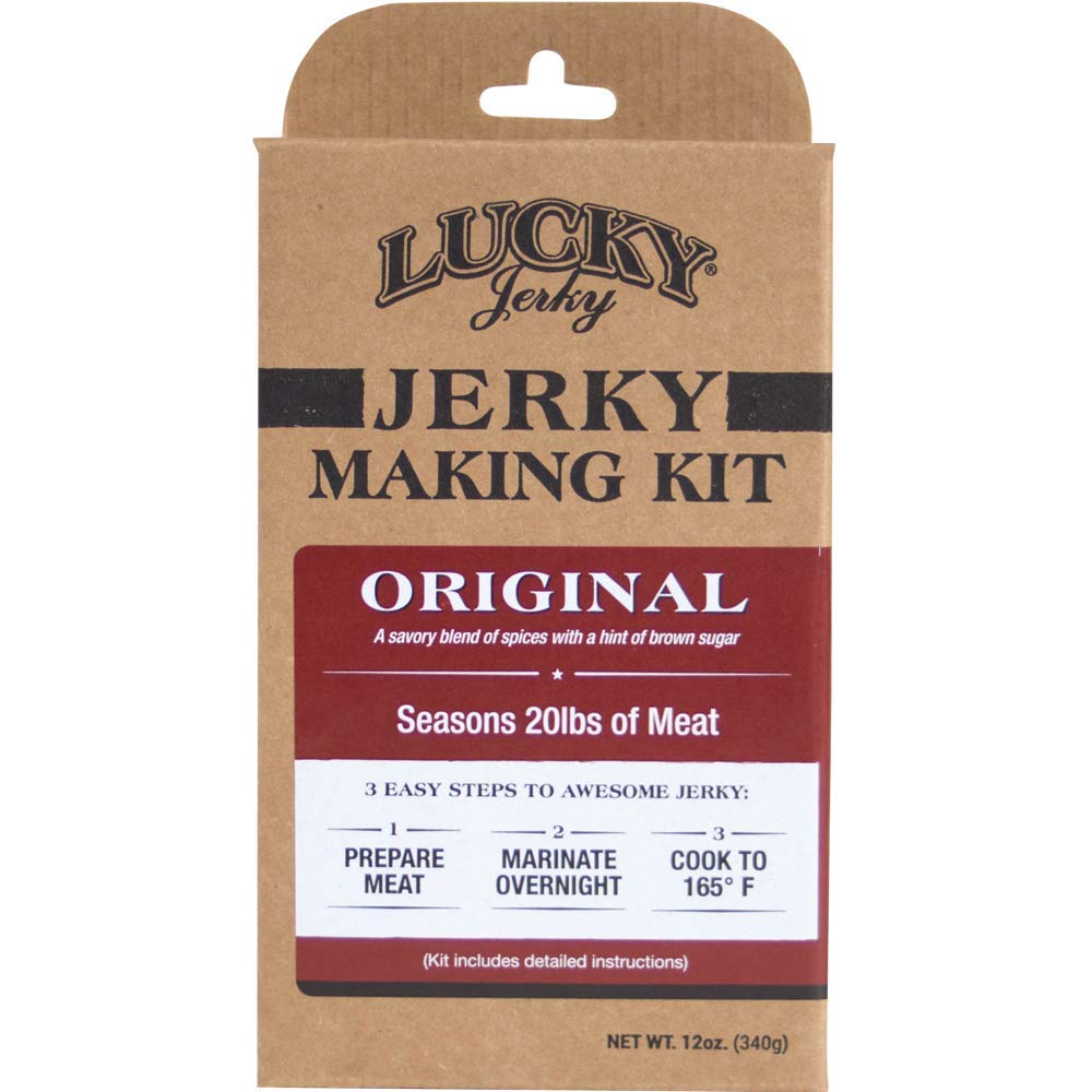 Lucky Beef Jerky Diy Original Seasoning Kits, 12 oz