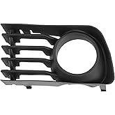 RATCHROLL Front Left Fog Light Grill for Toyota Prius Base 2004-2009 Front Lower Bumper Fog Light Cover Inserts No.5311347020 ABS 1 Pc