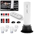 FightCamp Fitness Tracker & Free Standing Punching Bag for Adults, Motion Sensors, Boxing Gloves, Boxing Wraps, Ankle Support Wraps & Punching Bag Stand - 67 inches, 350 lb