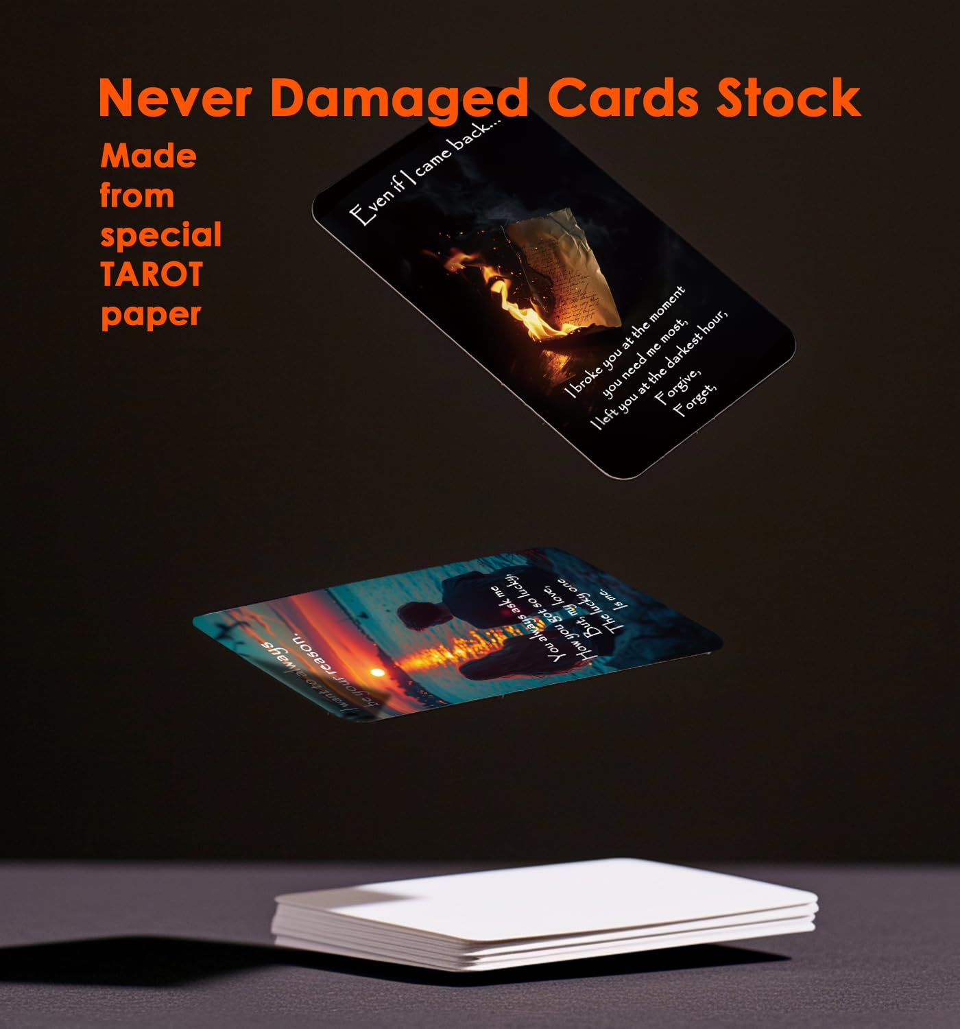 Trikendou Unsent Letters Oracle Cards Deck [Things I Wish I Could Tell You...] Love Oracle Card Deck