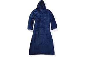 Ella Jayne - 10lb Weighted Hoodie Snuggle, 100% Fleece Weighted Wearable Blanket Hoodie for Adults & Teens, Glass Bead Fill