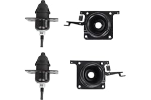 VKVXCLON 4PCS Upper and Lower Latches & Hood Release Latch, Compatible with Volvo VN VNL Latches (2004-2018), for 20498998 80