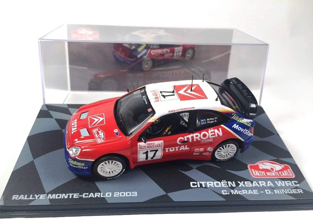 OPO 10 - Car 1/43 CITROEN XSARA WRC Rallye Monte-Carlo 2003 McRAE (BR17), Red, 1:43