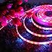 Grow LED Lights,GLIME 5050 SMD LED Plant Lights Grow Lamp with Control Panel 5M Waterproof Flexible Soft Strip with Adapter for Office Home Greenhouse Hydroponics Indoor Plant Flower Seeds Growth US