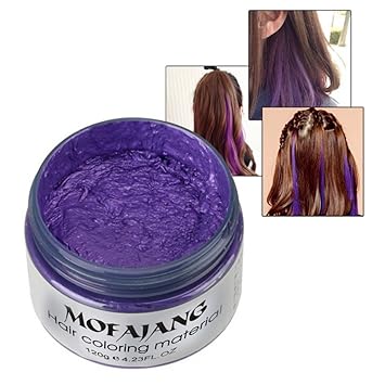Styling Hair Color Wax Hanyia One Time Molding Paste Hair Style Dye Wax Z