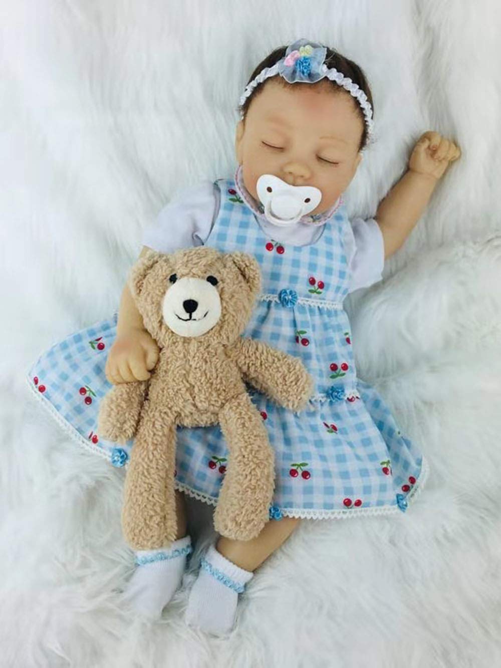 realistic crochet baby doll