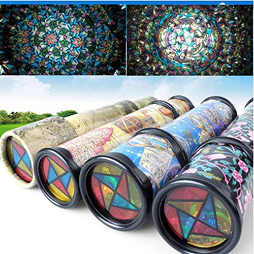 DOPHYRANIX Magic Kaleidoscope, 2 Pack Best Birthday Gift for Children (Two Colors)