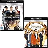 Kingsman: Ultimate 2 Movie Collection The Secret Service &amp; The Golden Circle - 4K Bundle [Blu-Ray]