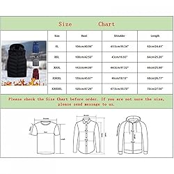 QWENTMTNTY Mens Outerwear Puffer Vests Casual