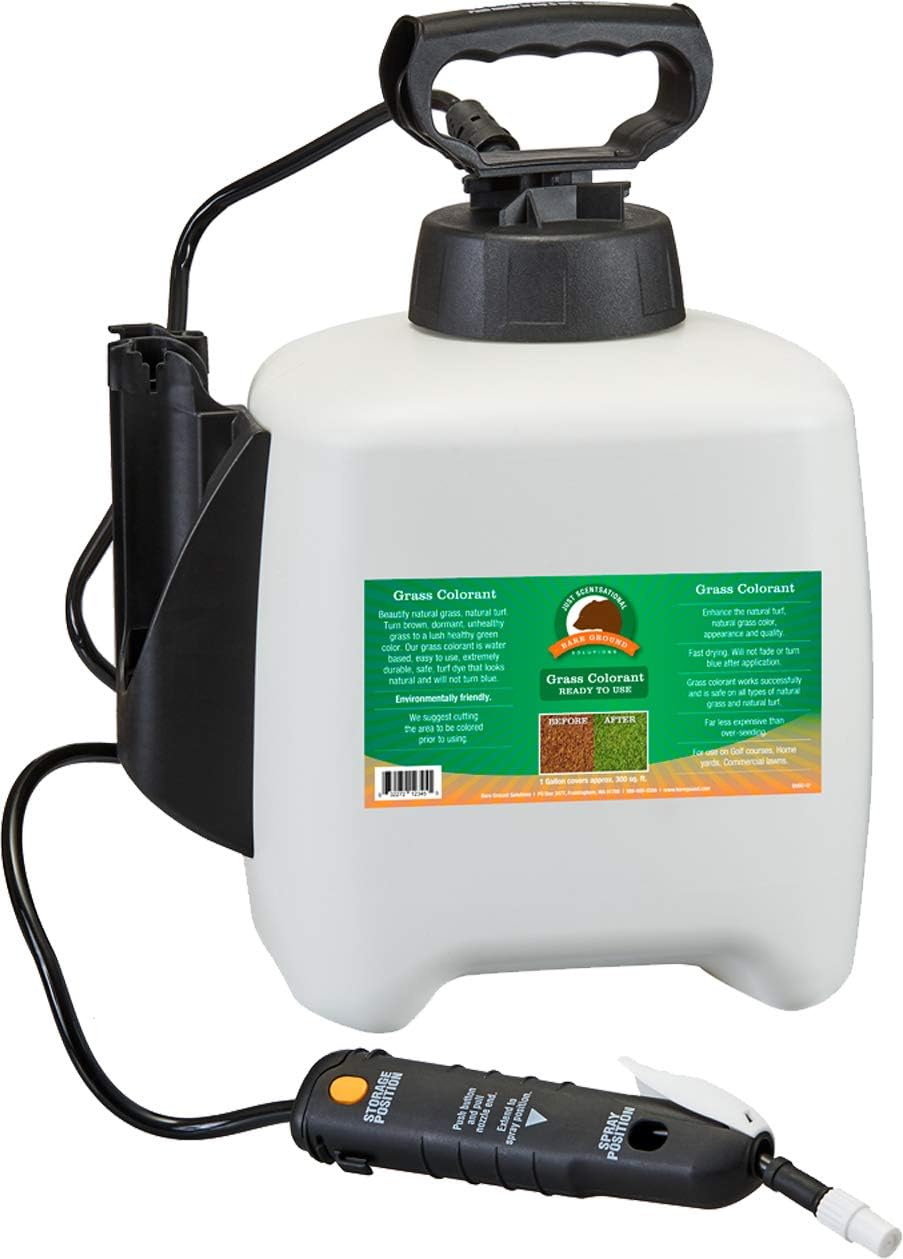 Just Scentsational GUGC-1F Green Up Grass Colorant with Pump Sprayer, 128oz (1 Gallon)