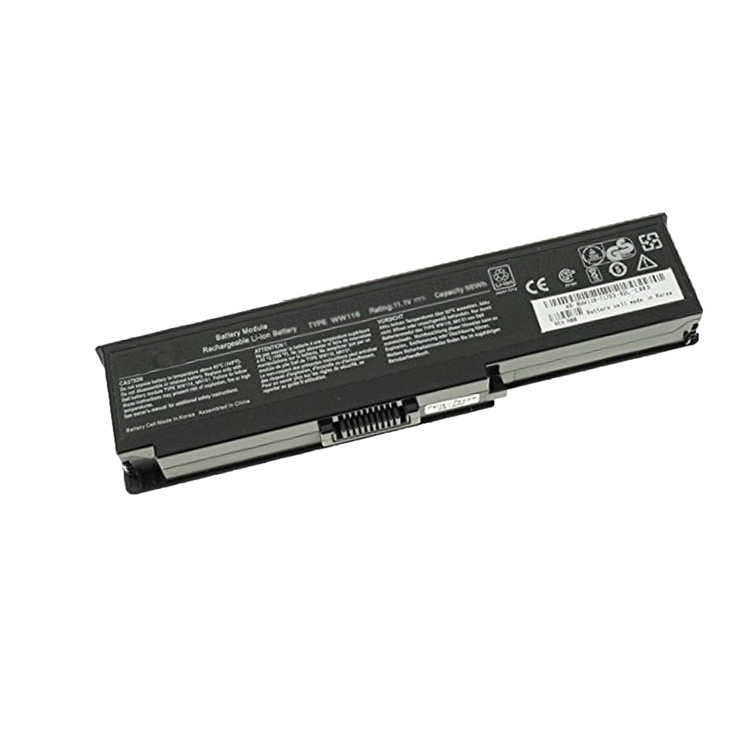 WW116 Laptop Battery Replacement for Dell Inspiron 1420 Vostro 1400 Series(11.1V 56Wh 5200mAh)